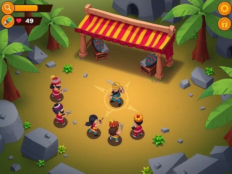 Turban Tunes Titans gameplay screenshot